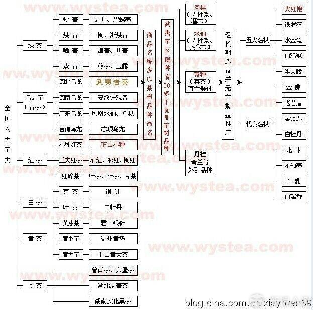 中国的十大名茶，中国的十大名茶版本也比较多