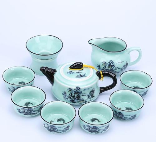 日本茶道的茶具作品